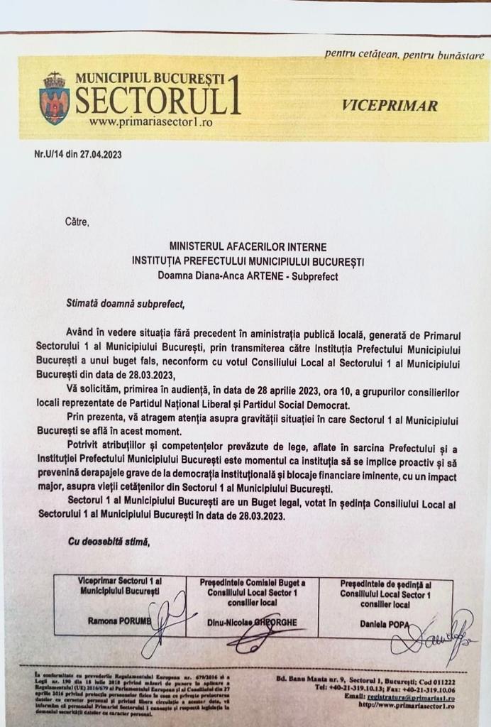 Probleme mari în Sectorul 1 din cauza lui Clotilde Armand