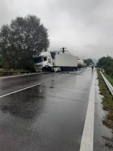 Accident pe Valea Oltului