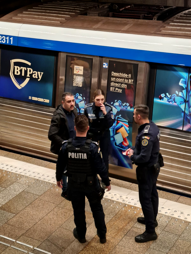Persoană lovită de tren în stația de metrou Piața Unirii! Acțiunile de salvare sunt în desfășurare. Metrorex anunță că se circulă cu dificultate