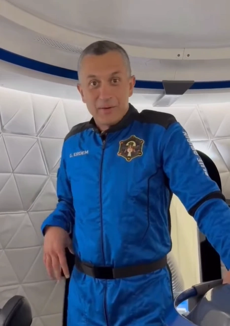 Omul de afaceri turc Gökhan Erdem, pregătit să călătorească în spațiu cu naveta Blue Origin: Emoția crește odată cu atenția tuturor VIDEO