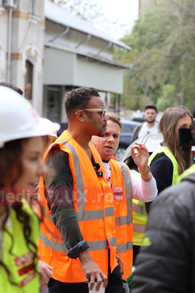 Cuba Goodin alături de Codin Maticiuc sursă foto: Mediaflux