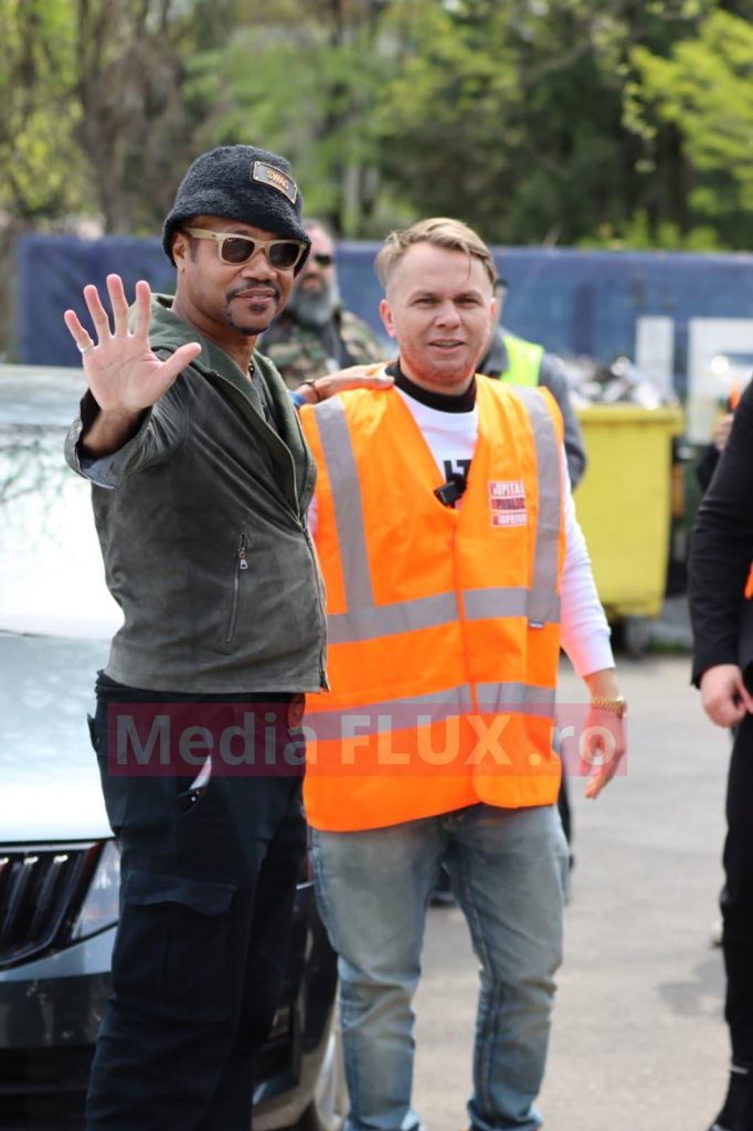 Primele imagini cu Cuba Gooding Jr în România sursă foto: mediaflux