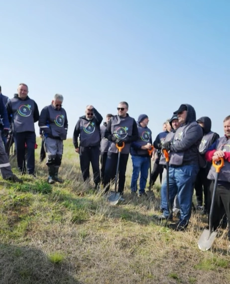 OSCAR Downstream și Pădurea Copiilor extind pădurea de la Sinești cu 3 hectare și 15.000 de puieți