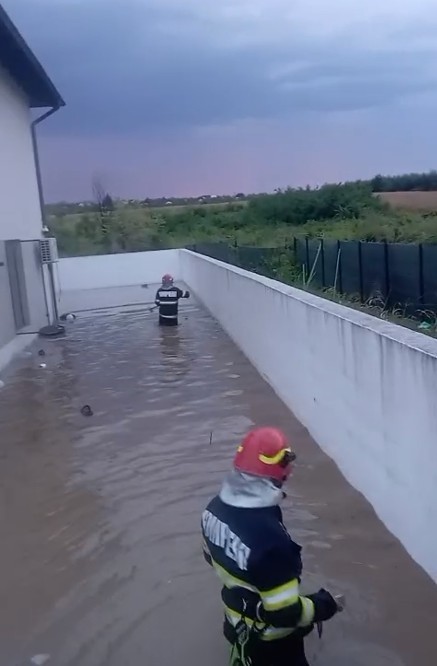 Inundații în Prahova
