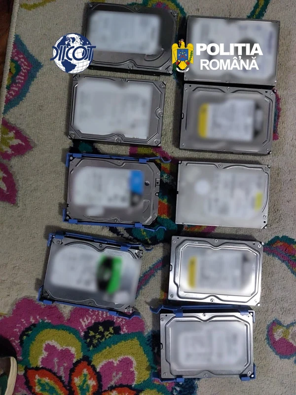 Percheziții DIICOT la companii româneștiFoto: Poliția Română