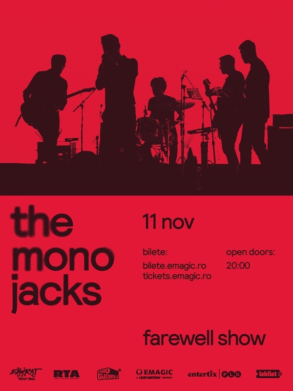 Dispare o trupă din România! The Mono Jacks își încetează activitatea după 20 de ani. Ultimele două concerte de adio