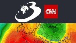 Aer polar și aer tropical, peste Europa. România va fi la „intersecție”: vin furtunile, iar temperaturile scad chiar și la 0 grade