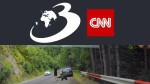 Scene ireale pe Transfăgărășan. Un turist ocupat cu telefonul n-a văzut că un urs era în spatele lui și îi adulmeca picioarele