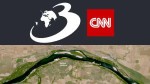 O nouă imagine surprinsă de sateliții Copernicus arată dezastrul de pe Dunăre, la Corabia. „În albie se văd bancurile de nisip”