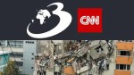 O parte din blocul din Rahova s-a prăbușit în timpul demolării. Momentul a fost surprins în imagini