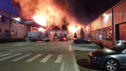 Incendiu în Cluj-Napoca. Fumul este vizibil în tot orașul