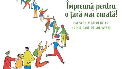 Ziua de Curățenie Națională organizată de Lets Do It Romania pe 18 septembrie