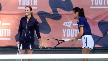 Emma Răducanu a jucat tenis cu Kate Middleton ducesa de Cambridge