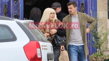 Elena Udrea și soțul ei apariție de senzație pe străzile Capitalei
