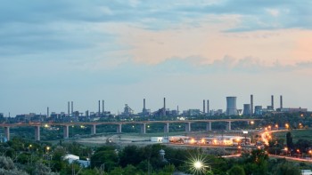 Halda de zgură a combinatului siderurgic Liberty Galaţi transformată într-un parc de energie regenerabilă