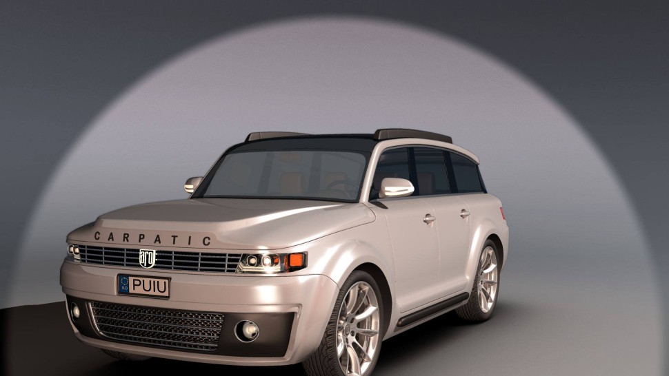 ARO Carpatic este conceptul renașterii industriei auto românești