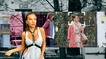 Toată colorată Anna Lesko așteaptă la USR-PLUS la poartă. Oare ce caută | FOTO  VIDEO