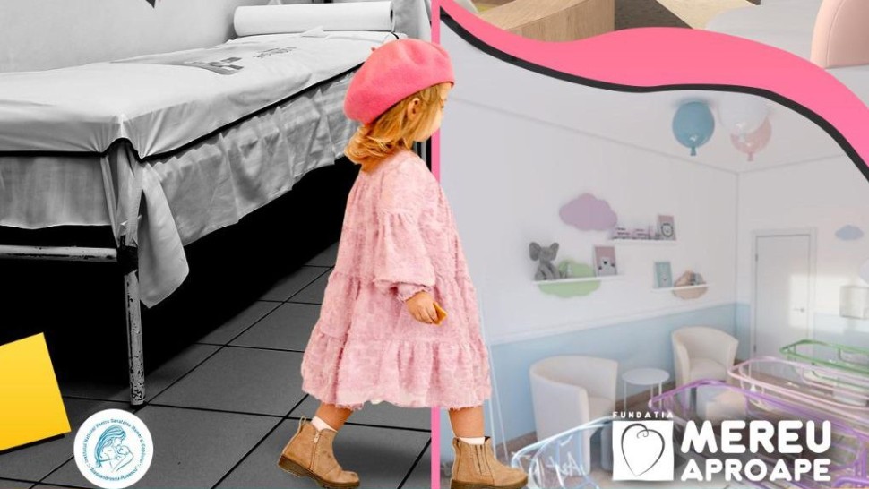 Fundația Mereu Aproape renovează complet Ambulatoriul de Specialitate al Institutului Național pentru Sănătatea Mamei și Copilului Alessandrescu-Rusescu