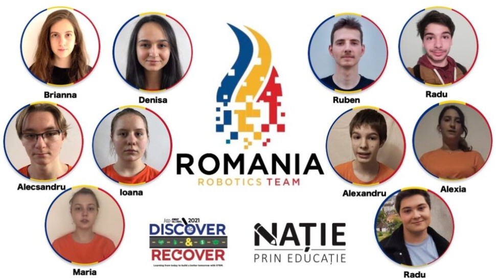 România a obținut locul I la Olimpiada de Robotică FIRST Global 2021 La competiție au participat echipe din 160 de țări