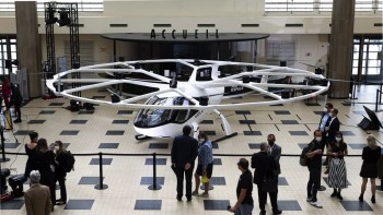 Taxiurile zburătoare testate în Franța. Când vor începe să fie utilizate noile vehicule electrice