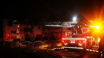 Un primar din Argeș dat dispărut de familie după ce primăria a fost incendiată