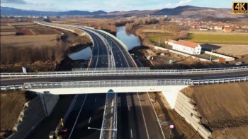 Lotul 2 al Autostrăzii Sebeș Turda un succes pentru compania greacă AKTOR. Acum se poate circula în sistem de autostradă pe toată distanța dintre Sibiu și Cluj | FOTOVIDEO