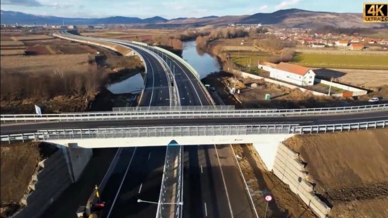 Lotul 2 al Autostrăzii Sebeș Turda un succes pentru compania greacă AKTOR. Acum se poate circula în sistem de autostradă pe toată distanța dintre Sibiu și Cluj | FOTOVIDEO