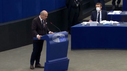 Eurodeputatul Rareș Bogdan interveție pro-Schengen la președintele Franței Emmanuel Macron | VIDEO