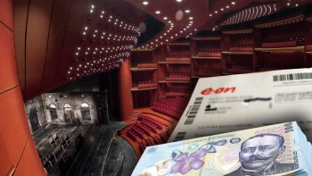 Facturi în valoare de 70.000 de euro la un Teatru Național din România