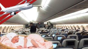 Copil născut ÎN AER într-un avion deasupra Atlanticului