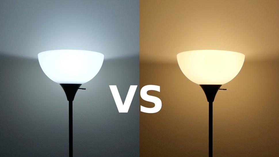 Diferența dintre lumina caldă și lumina rece