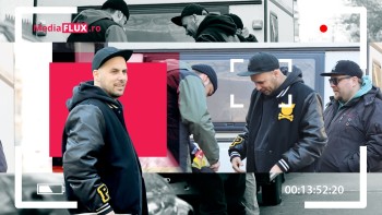 Deliric artistul antreprenor și iubitul Innei în oraș cu băieții Ion și colegii de la PORC | VIDEO PAPARAZZI