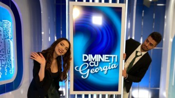 Schimbări la matinalul Metropola TV Valentin Gheorghe este co-prezentatorul frumoasei Georgia Dascălu vedeta Dimineți cu Georgia