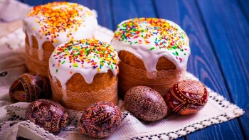 Ce preparate tradiționale de Paște au ucrainenii. Kulich sau paska un cozonac cilindric ouă numai roșii și obligatoriu pește