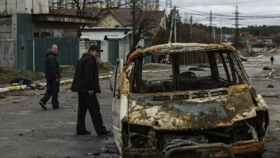 Kiev rușii au făcut masacru la Bucha. Civili cu mâinile legate împușcați în cap. Moscova neagă totul și spune că e provocare