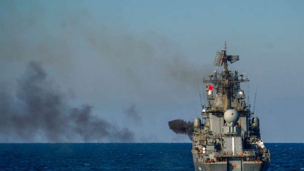 Nava amiral a flotei ruse din Marea Neagră S-A SCUFUNDAT. Crucişătorul Moskva era simbolul puterii navale a Rusiei