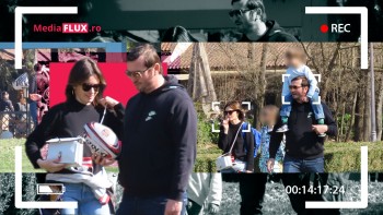 Alin Petrache Maria Marinescu și copiii într-o ipostază superbă de familie | VIDEO PAPARAZZI