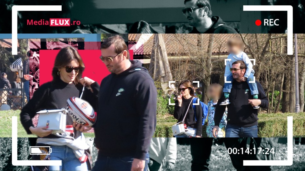 Alin Petrache Maria Marinescu și copiii într-o ipostază superbă de familie | VIDEO PAPARAZZI