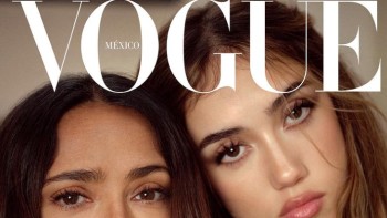 Valentina era celebră dinainte să se nască La 14 ani fiica Salmei Hayek e pe coperta Vogue și acordă primul interviu