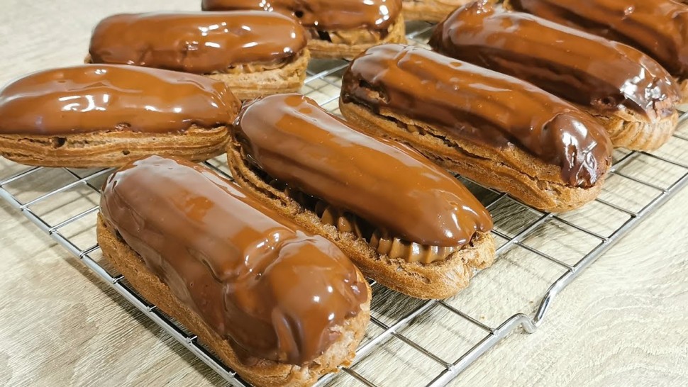 Rețetă eclere cu ciocolată. Gustul copilăriei în bucătăria ta