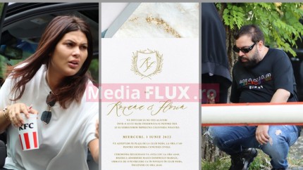 EXCLUSIV PAPARAZZI | Florin Salam și Roxana Dobre se căsătoresc mâine Imagini aparte cu ultimele pregătiri înainte de nuntă