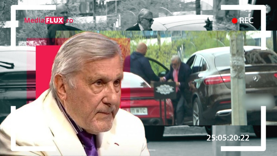 Ilie Năstase are 75 de ani și se vede. Privește VIDEO paparazzi