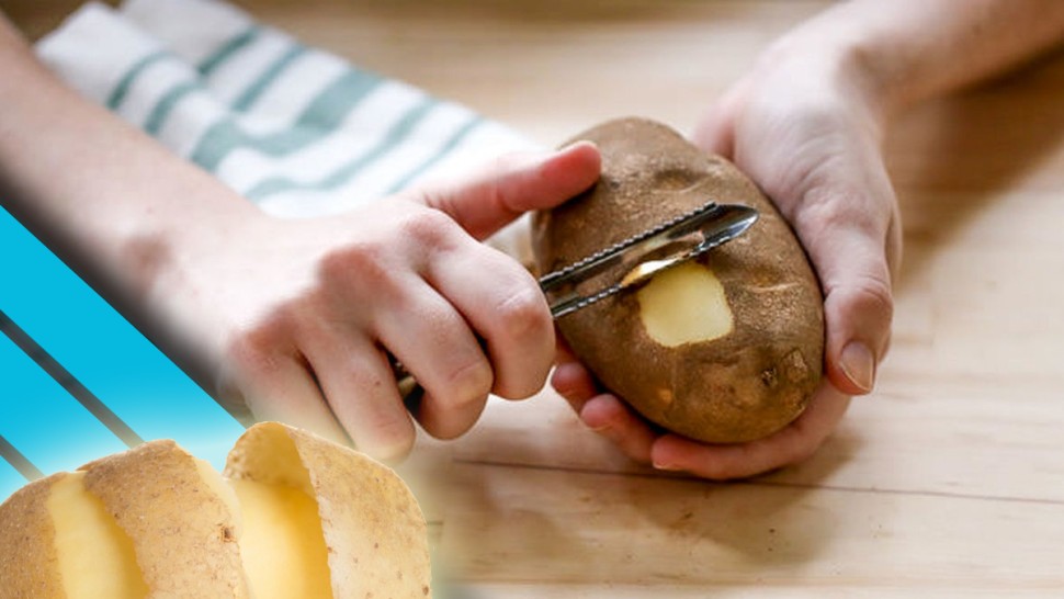 Top 3 trucuri pentru a curăța cartofii