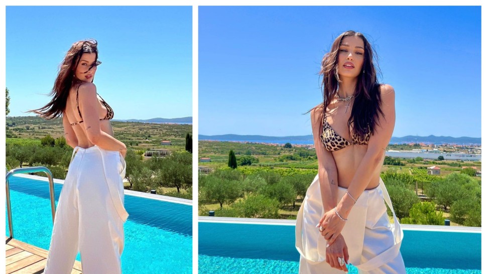Alina Eremia party ca labogați pe yacht în Croația | VIDEO