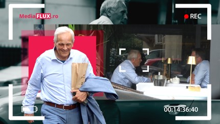 Dragă Stolo ce-ai în pungă Fostul politician pleacă de la o întâlnire super-încântat strângând la piept un pachet. VIDEO EXCLUSIV PAPARAZZI
