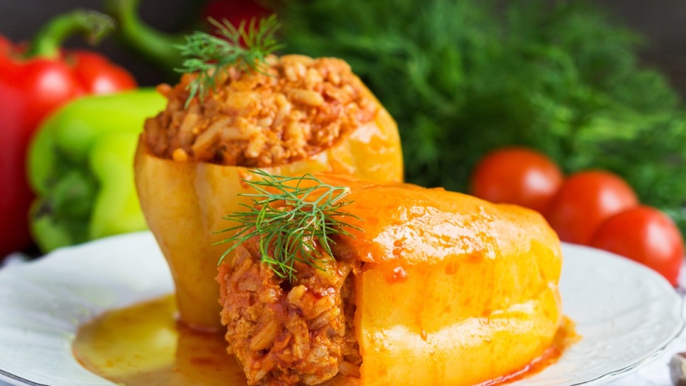 Rețetă ardei umpluți de post. Nici n-o să-i diferențiezi de cei cu carne