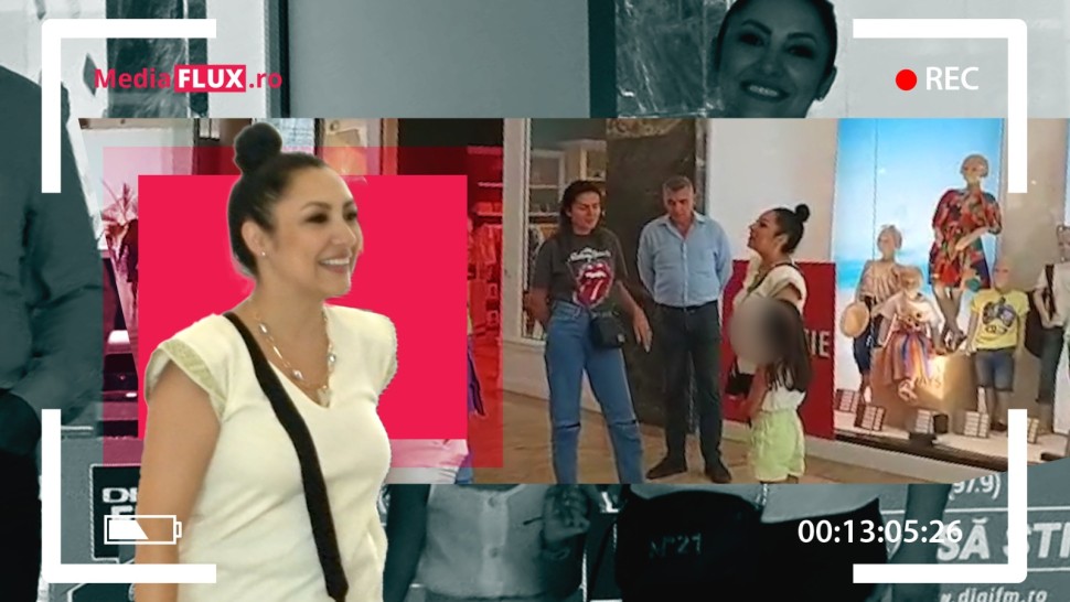 Andra mai ceva ca la Hollywood. Artista însoțită de Eva și de garda de corp a fost asaltată de fani la mall | VIDEO PAPARAZZI