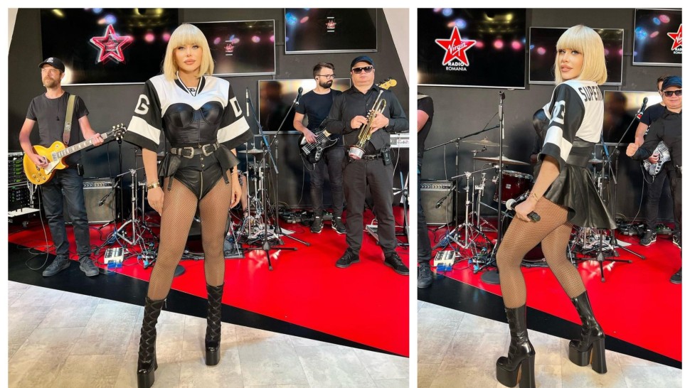 Loredana înconjurată de 4 bărbați cu 20 de ani mai tineri | HOT VIDEO