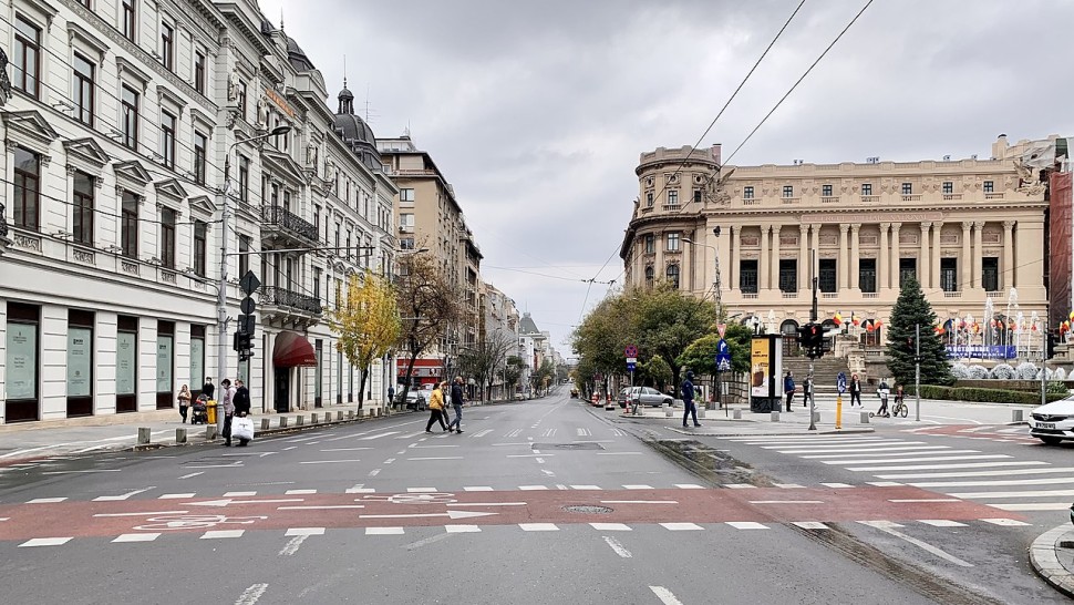 72 de grade C temperatura resimțită pe un bulevard din București. E record absolut în Capitală