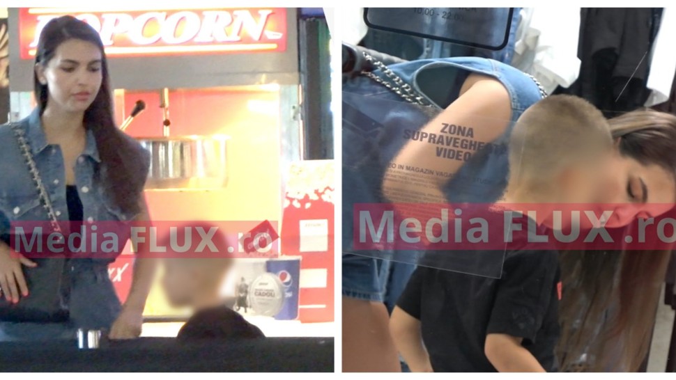 Sandra Mutu la mall cu cel mai mic moștenitor al Briliantului Adrian Mutu. Cum s-au distrat cei doi | EXCLUSIV PAPARAZZI